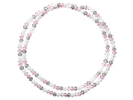 Náramek Swarovski krystal rose B73001.3