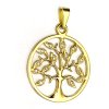 Zlatý přívěsek strom života se zirkony 010.00035