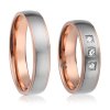 Ocelové snubní prsteny William a Kate 018
