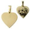 Privesek zlate srdicko