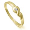 Zlatý zásnubní prsten se zirkonem ZZ10.226022068