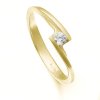 Zlatý zásnubní prsten se zirkonem ZZ10.226022133