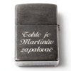 Zippo zapalovač - matný chrom 21006 Možnost rytí na zapalovač