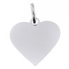 Privesek stribrne srdce