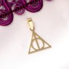 Kozelnický zlatý přívesek Harry Potter
