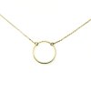 Zlatý náhrdelník s kroužkem 14.00001