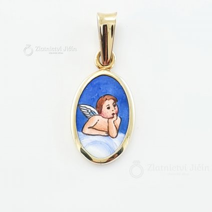 Zlatý přívěsek MADONKA