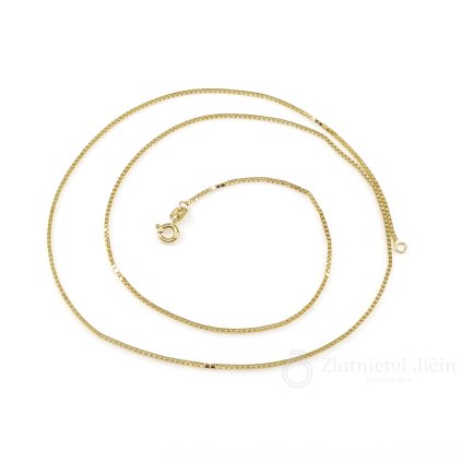 Zlatý řetízek VENEZIA 0,86 mm 50 cm
