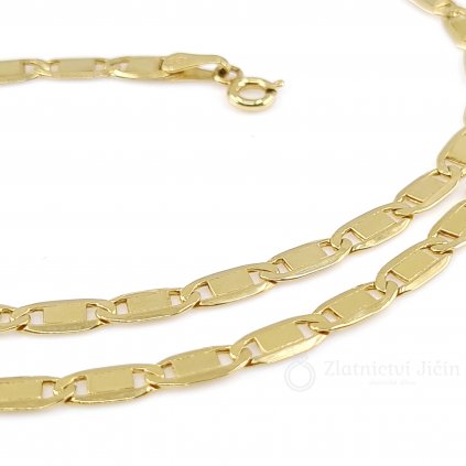 Zlatý řetízek 45 cm