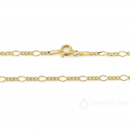 Zlatý řetízek 65 cm