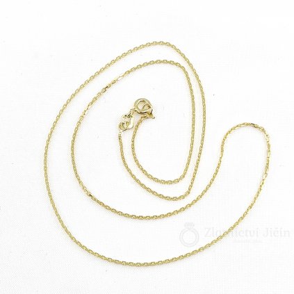 Zlatý řetízek ANKR 57 cm