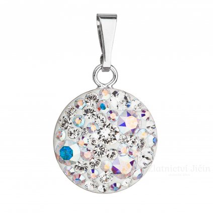 Stříbrný přívěsek Swarovski krystaly