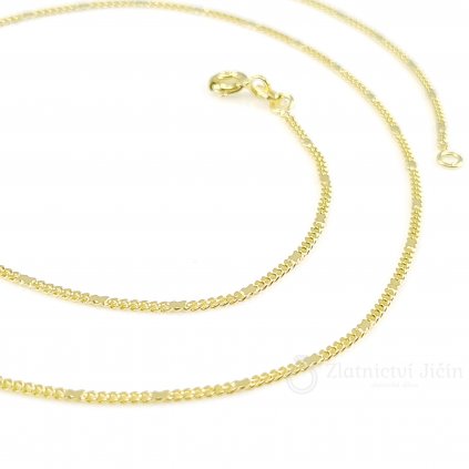 Zlatý řetízek ADIS 55 cm