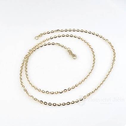 Zlatý řetízek BRILLO 50 cm