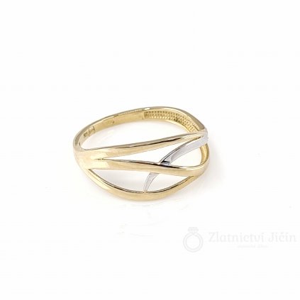Zlatý prsten z dvojího zlata