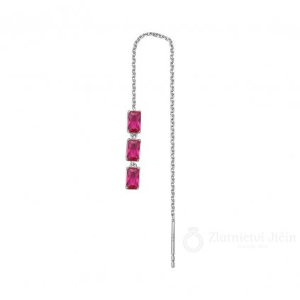 Single náušnice Brosway Fancy Passion Ruby FPR16- 1 Ks