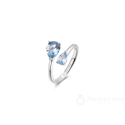 Prsten Brosway Fancy Cloud Light Blue FCL113- 1 Ks (Velikost 54)