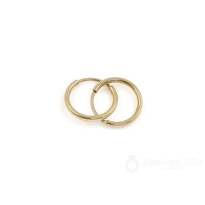Zlaté náušnice KROUŽKY