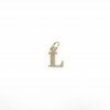 Zlatý přívěsek PÍSMENO L