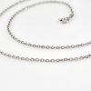 Stříbrný řetízek ANKR s prodloužením