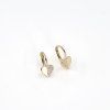 Zlaté náušnice SRDCE