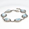 Stříbrný náramek LARIMAR
