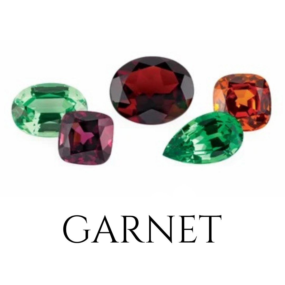 Garnet, a gem from Bohemia