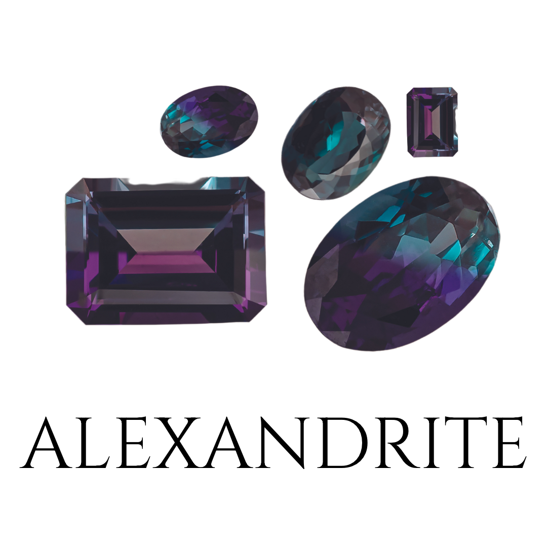 Alexandrite, the gem of many faces