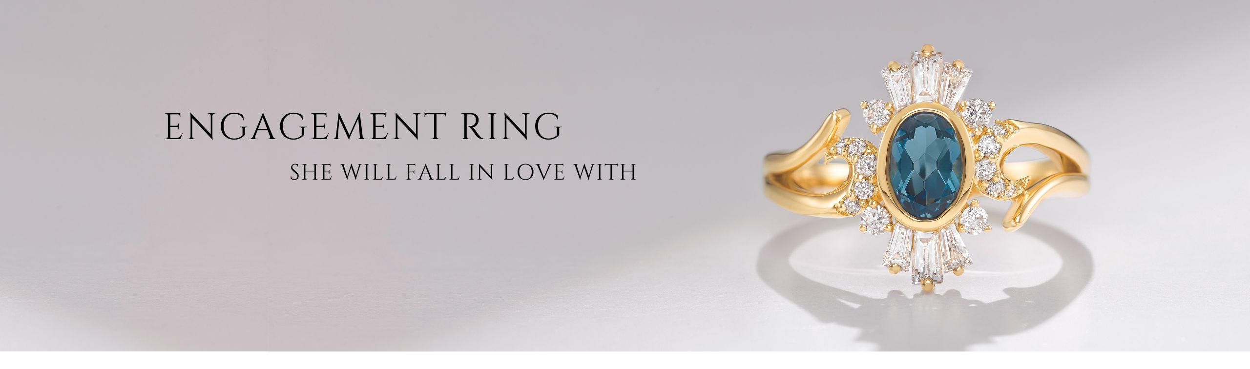 Custom created engagement rings