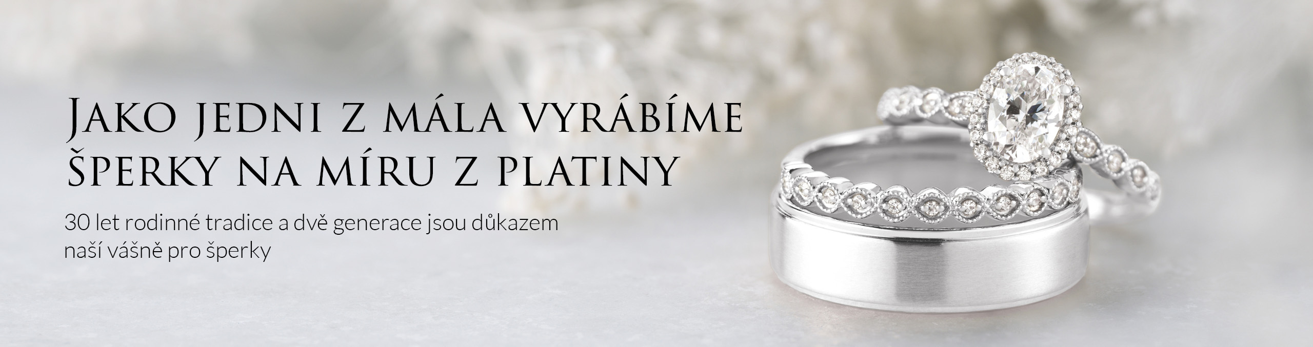 Šperky z platiny