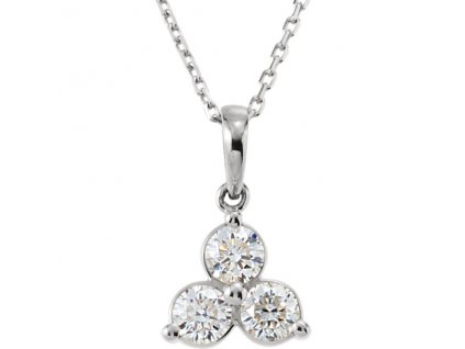 diamantový náhrdelník LEA 651342 s diamanty bíle zlato 3,70mm zlatnictvi salaba zlatnicke studio