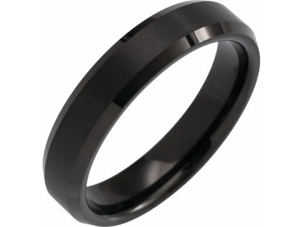 cerny wolframovy pansky snubni prsten JACK zlatnictvi salaba zlatnicke studio