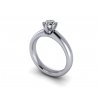 zasnubni prsten MORGAN bile zlato 5,00mm zlatnicke studio salaba zlatnictvi