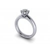 zasnubni prsten MORGAN bile zlato 6,00mm zlatnicke studio salaba zlatnictvi