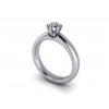 zasnubni prsten MORGAN bile zlato 4,80mm zlatnicke studio salaba zlatnictvi