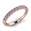 diamantový snubní prsten Dita 12 diamantů 1,75 mm