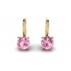 luxusni sperky jasmine topazy ruzove babypink nausnice zlute zlato zlatnictvi salaba zlatnicke studio