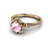 luxusni sperky remi topazy babypink prsten zlute zlato zlatnictvi salaba zlatnicke studio