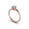 zasnubni prsten CATHERINE ruzove zlato 5.00mm zlatnicke studio salaba zlatnictvi