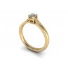 zasnubni prsten HANNAH zlute zlato 4,10mm zlatnicke studio salaba zlatnictvi
