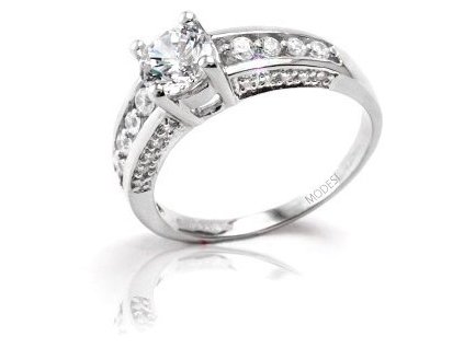 Stříbrný prsten V51