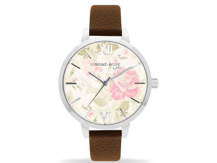 Dámské hodinky SUNDAY ROSE Alive Vintage Flowers SUN-A01