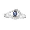 37541 prsten z bileho zlata se safirem v objeti briliantu