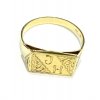 44549 pansky prsten zlute zlato s monogramem