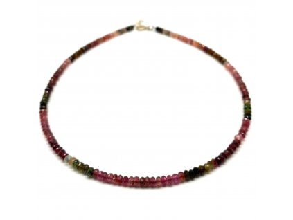 Náhrdelník s turmalíny  Certifikát pravosti turmalínů i dárková krabička zdarma