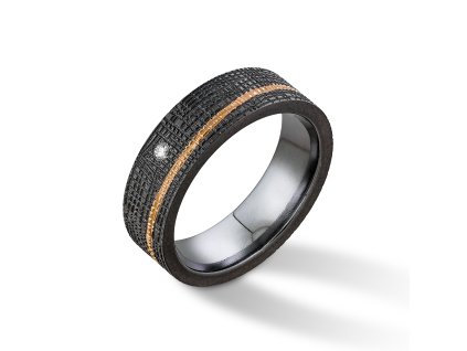 TANTAL - snubní prsten AVANTGARDE COLLECTION  Certifikát o pravosti briliantu a speciální dárková krabička zdarma.