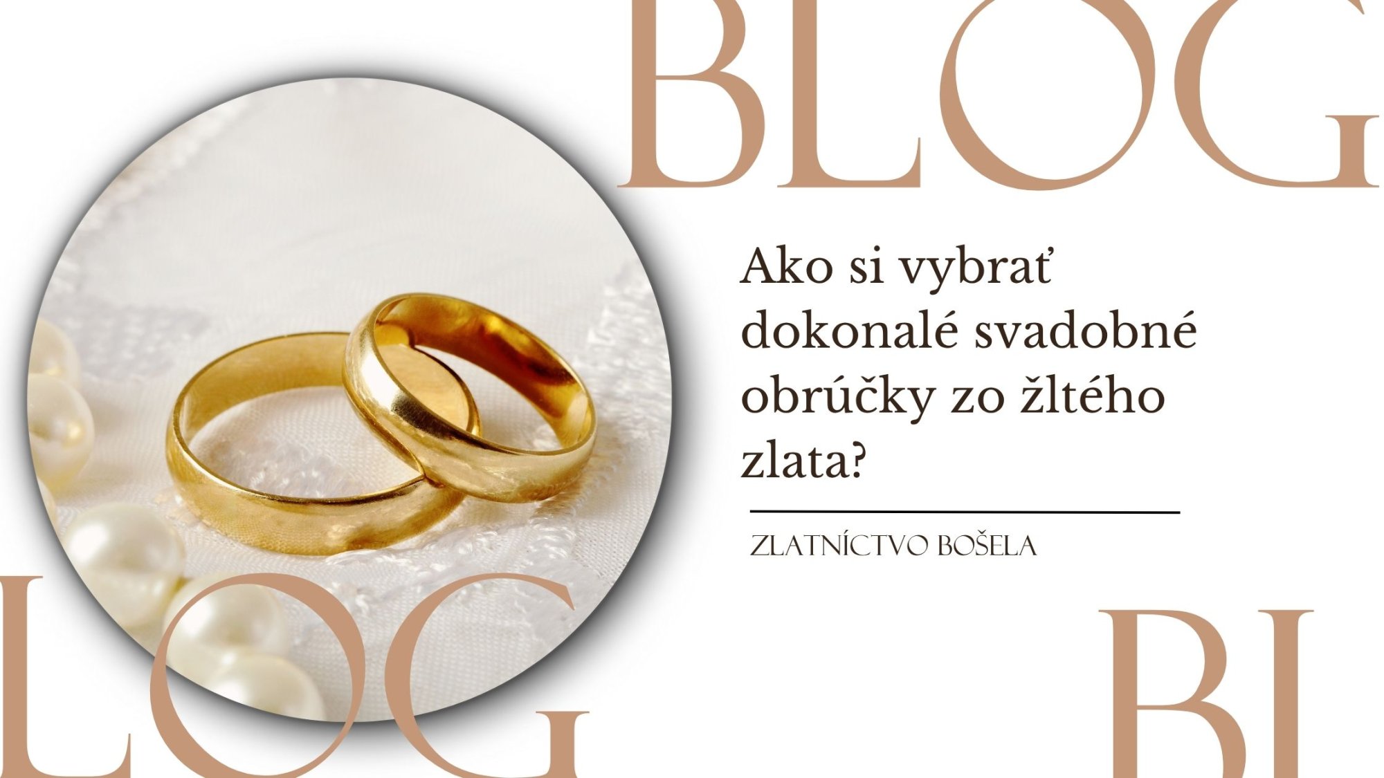 Ako si vybrať dokonalé svadobné obrúčky zo žltého zlata?