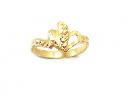 Krásny prsteň VZOR 70 zo žltého zlata