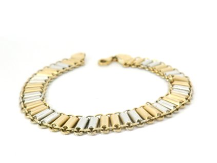 Elegantný dvojfarebný náramok