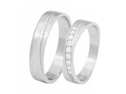 Strieborný pár ALBA